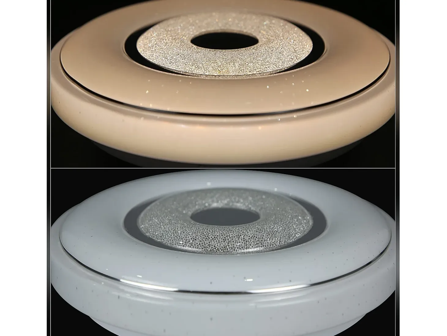 NETTLIFE Lámpara LED Techo 18W, 30cm, Control Remoto, Redonda, Cocina, Dormitorio Cielo Estrellado, Escritorio, Sala, Pasillo