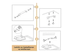 NETTLIFE luces de techo LED, luz de techo de 3000K, blanco cálido moderno, 12W, madera pequeña.