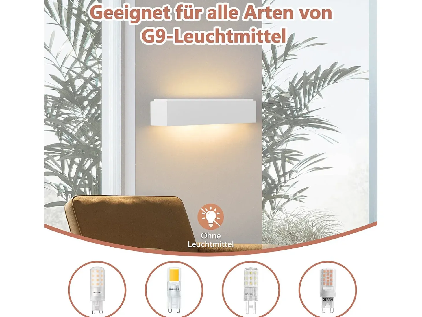 NETTLIFE Modern G9 Aplique de pared interior de yeso blanco para pasillo Escaleras arriba y abajo