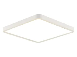 NETTLIFE Plafón LED Plano 23CM 3000 18W Cuadrado Dormitorio Blanco LED Integrado Permanentemente