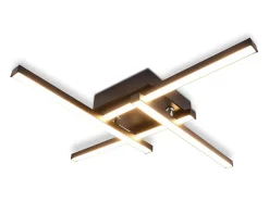 NETTLIFE, plafóndido LED blanco cálido, diseño moderno, 24 W, 3000 K