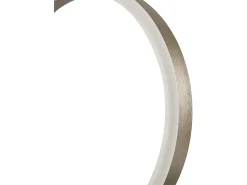 NETTLIFE Plafonario LED de intensidad variable, diseño en anillo, con mando a distancia moderno, 46W.