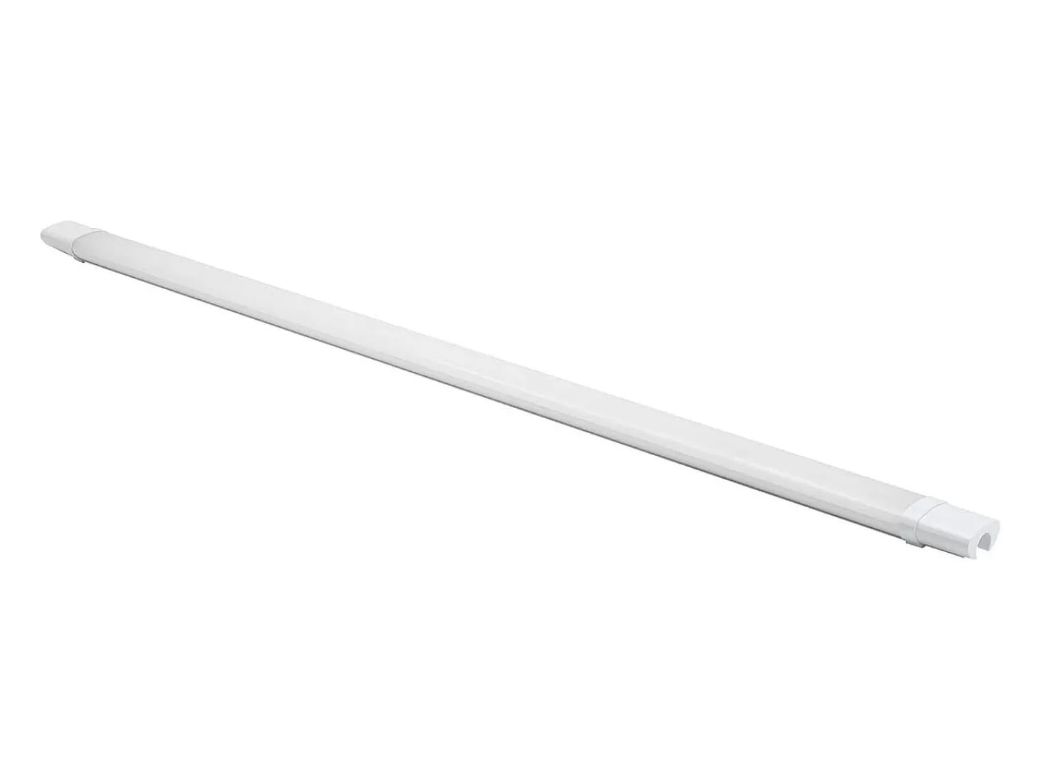 NETTLIFE. Plafonero LED para ambiente húmedo, luz de 120 cm, plafonero de 36 W, IP65. Tubo fluorescente de luz para bañera de 5000 K.