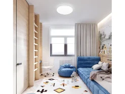 NETTLIFE. Segundo LED - Luz de techo para cocina - Dormitorio, diámetro de 16,5 cm, 6500 K, blanco frío, 5 W.