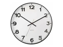 Nuevo reloj clásico redondo de metal de 40 cm