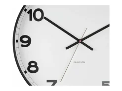 Nuevo reloj clásico redondo de metal de 40 cm