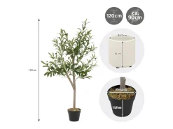 Olivo artificial Plantas artificiales Árbol artificial Planta artificial en mace