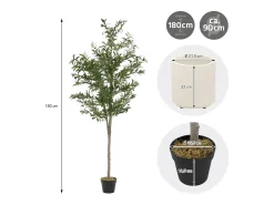 Olivo artificial Plantas artificiales Árbol artificial Planta artificial en mace