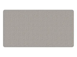 Overijse Alfombra de pasillo con aspecto de sisal platina 80x150 cm