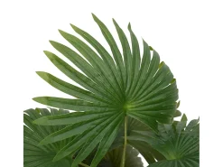 Palmera artificial 9 hojas 65 cm verde