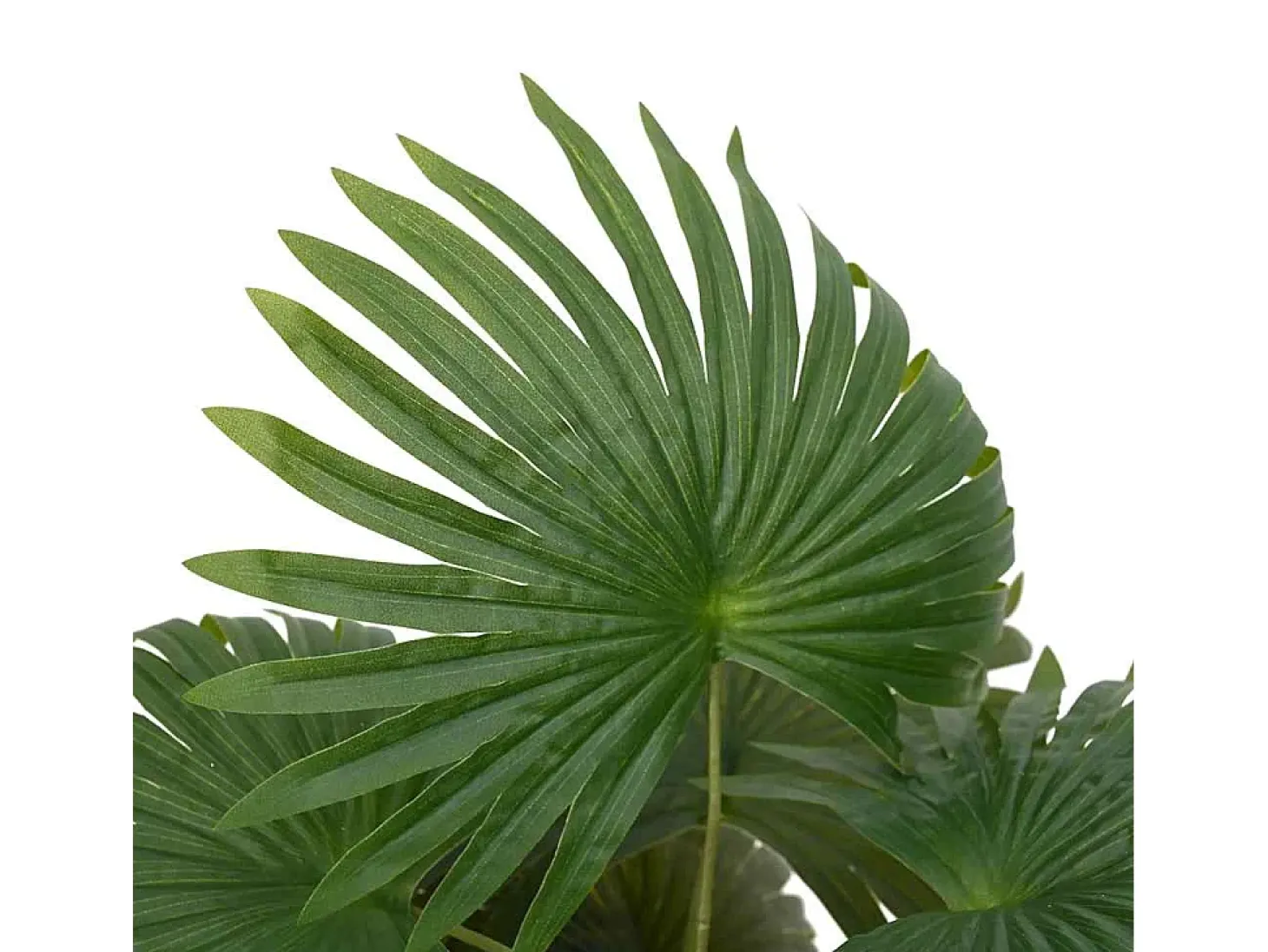 Palmera artificial 9 hojas 65 cm verde