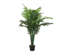 Palmera artificial 18 hojas 80 cm verde