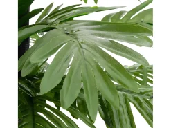 Palmera artificial con 252 LED blanco cálido 400 cm