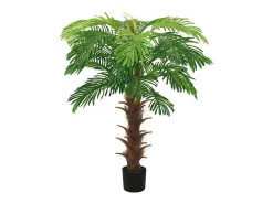Palmera Cycas Artificial con Maceta 140 cm Verde