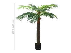 Palmera Fénix Artificial con Maceta 190 cm Verde