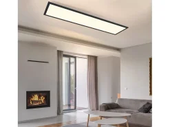 Panel LED regulable NETTLIFE, luz de techo plana con control remoto, temporizador de 60 segundos, 42 W