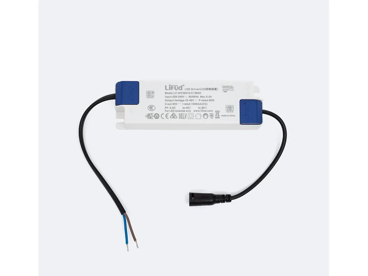 Panel LED 120x60 cm 60W 6000lm 4000K LIFUD No Flicker Individual Blanco Neutro