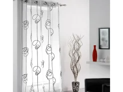 Panel transparente estampado "Looping