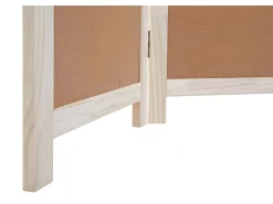 Pantalla MCW-G52, marrón, 4 paneles 166x160cm