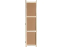 Pantalla MCW-G52, marrón, 3 paneles 166x121cm