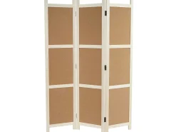 Pantalla MCW-G52, marrón, 3 paneles 166x121cm