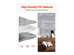 Papel Pintado Adhesivo de Pared SucceBuy, 40 cm x 15 m, Rollo Papel Pintado Autoadhesivo en Vinilo, Estilo Industrial Gris Oscuro, para Revestimiento de Pared