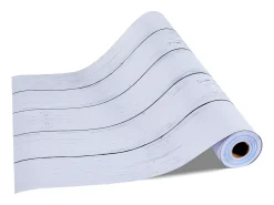 Papel Pintado Adhesivo de Pared SucceBuy, 45 cm x 12 m, Rollo Papel Pintado Autoadhesivo en Vinilo, Motivo Textura Madera Blanca, para Revestimiento de Pared