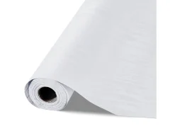 Papel Pintado Adhesivo de Pared SucceBuy, 45 cm x 10 m, Rollo Papel Pintado Autoadhesivo en Vinilo, Motivo Textura Madera Blanca, para Revestimiento de Pared