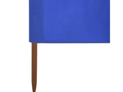 Paravientos de playa de 9 paneles tela azul celeste 1200x80 cm ES849755