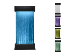 Pared de burbujas de agua con leds multicolor CECILY