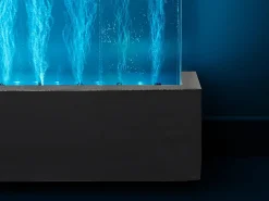 Pared de burbujas de agua con leds multicolor CECILY