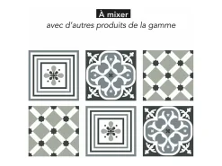 Pegatinas de azulejos 15 X 15 cm - Lirio negro