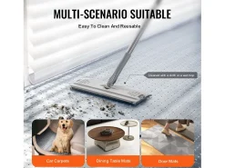 Película de Protección de Alfombra, SucceBuy Alfombra Protectora para Gatos 38 cm × 1.10 m PVC Antiarañazos Antideslizante