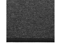 Pelle Alfombra de pasillo gris antracita 50x150 cm