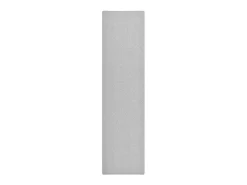 Pelle Alfombra de pasillo gris claro 80x300 cm