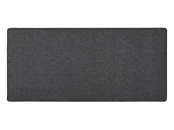 Pelle Alfombra de pasillo gris antracita 50x100 cm