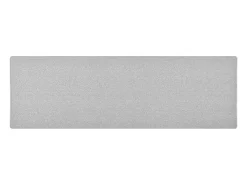 Pelle Alfombra de pasillo gris claro 80x250 cm