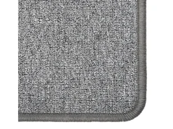 Pelle Alfombra de pasillo gris oscuro 80x150 cm