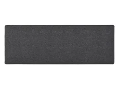 Pelle Alfombra de pasillo gris antracita 80x250 cm