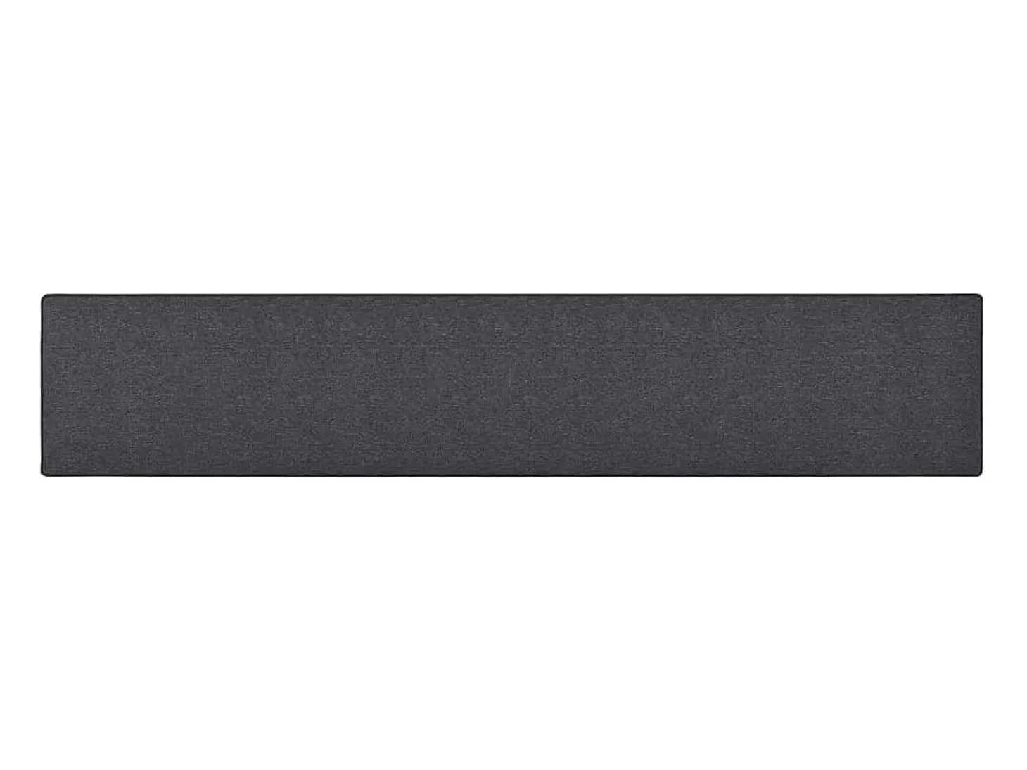 Pelle Alfombra de pasillo gris antracita 50x300 cm