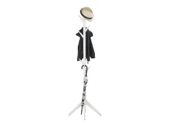 Perchero 179x40x40 cm blanco