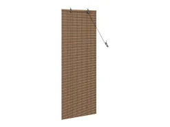 Persianas y Blackouts con Cortinas Marrones 60x160 cm Bambú