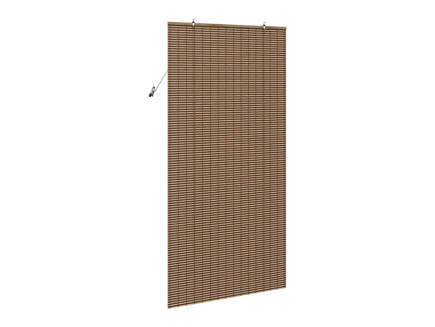 Persianas y opacas marrones 120 x 220 cm Bambú