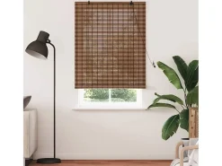 Persianas y opacas marrones 120 x 220 cm Bambú