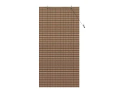 Persianas y opacas marrones 120 x 220 cm Bambú