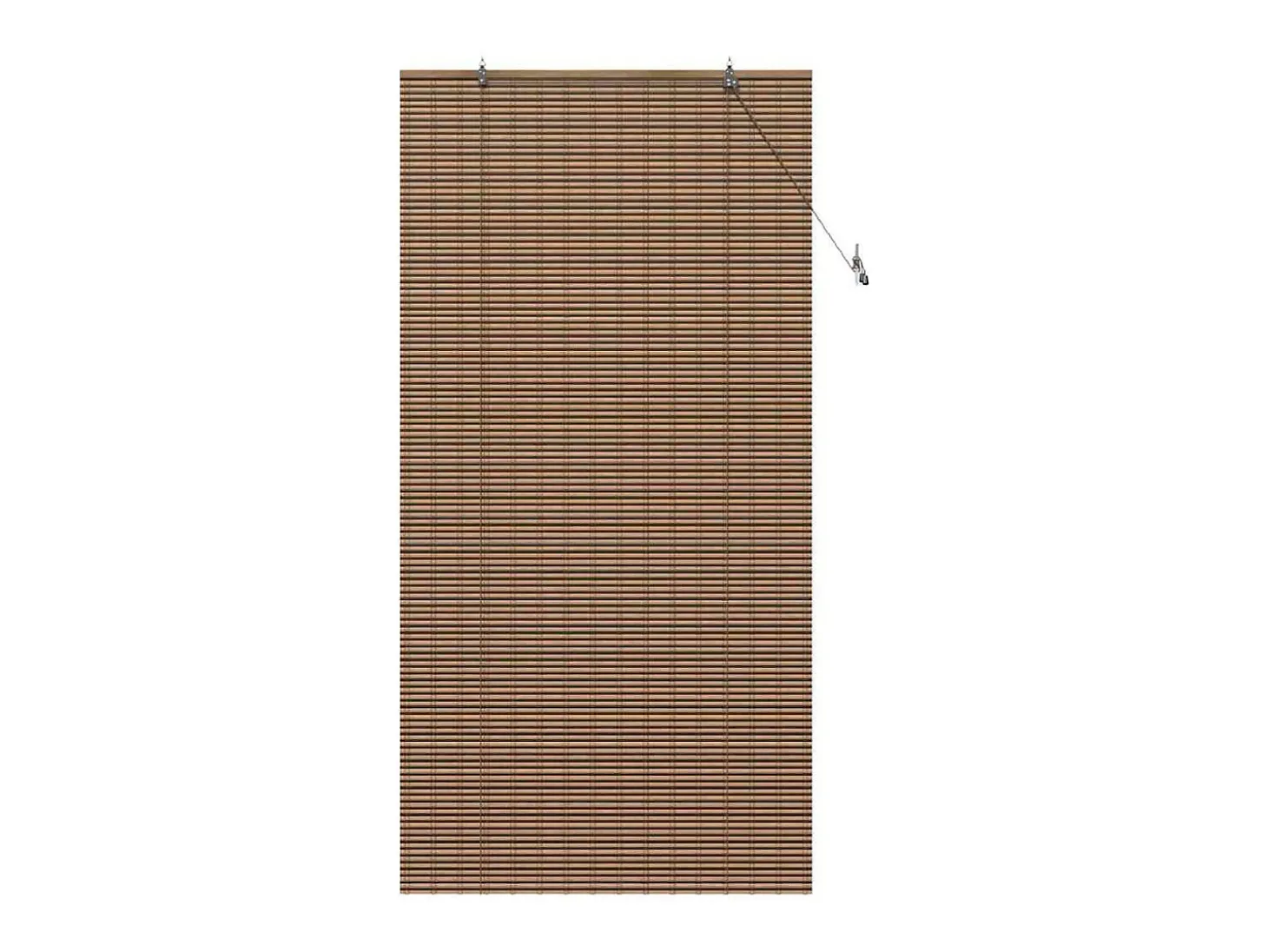 Persianas y opacas marrones 120 x 220 cm Bambú