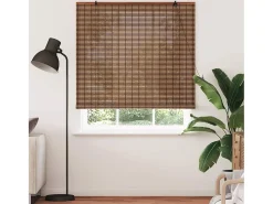 Persianas y opacas marrones 140 x 220 cm Bambú