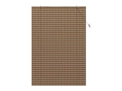 Persianas y opacas marrones 140 x 220 cm Bambú