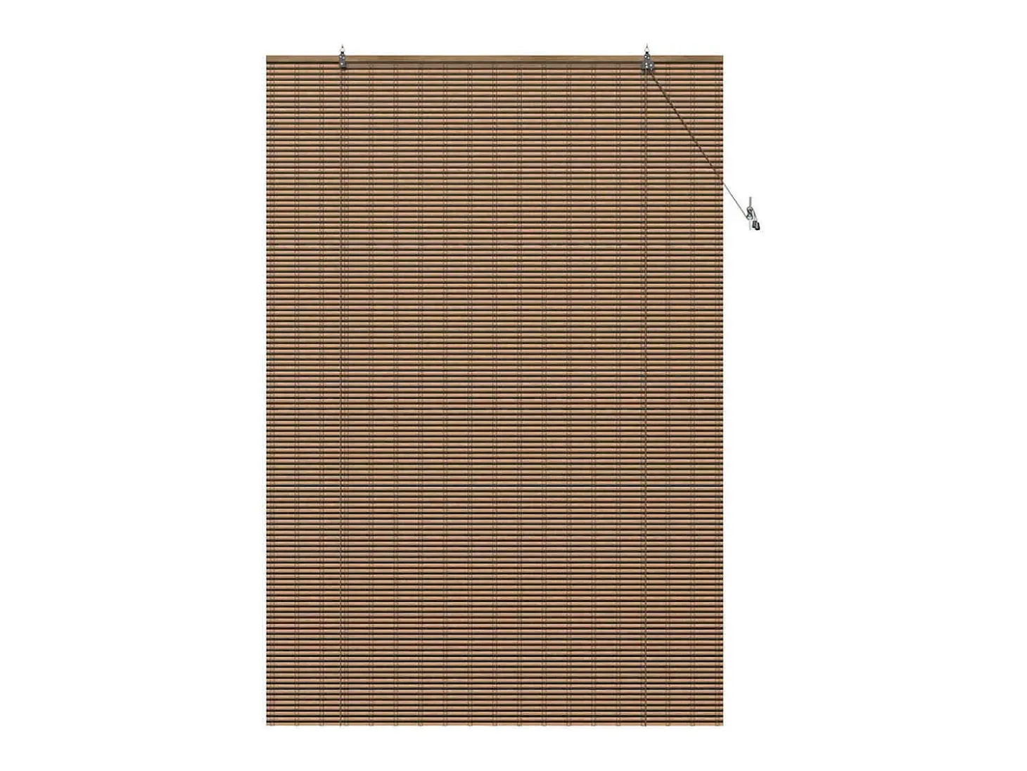 Persianas y opacas marrones 140 x 220 cm Bambú