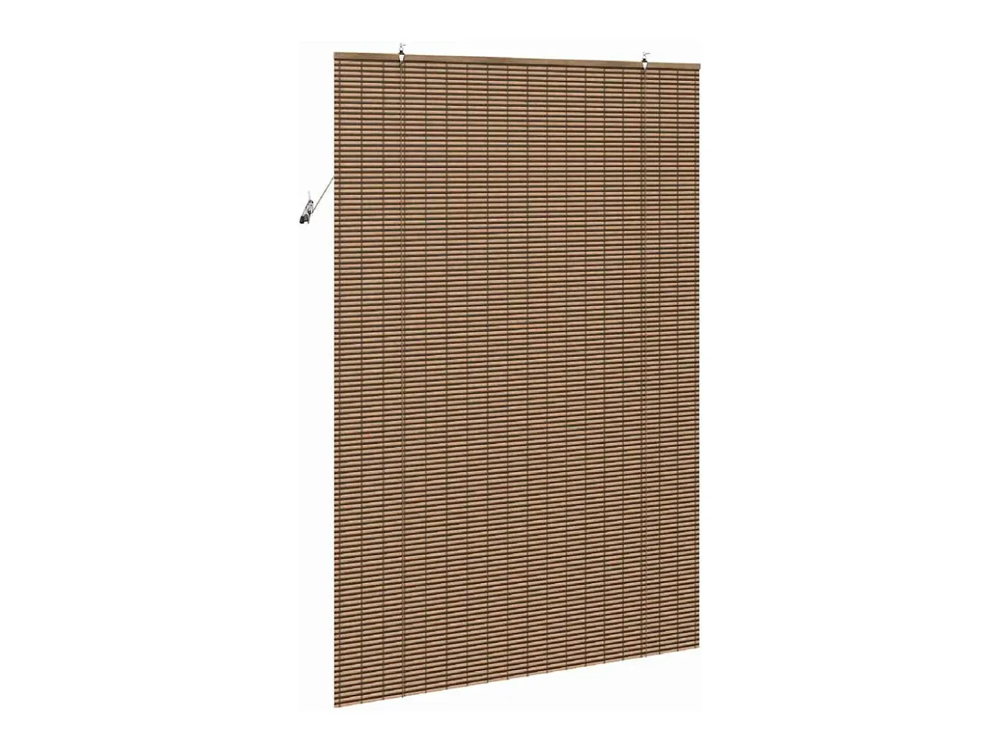 Persianas y opacas marrones 150 x 220 cm Bambú